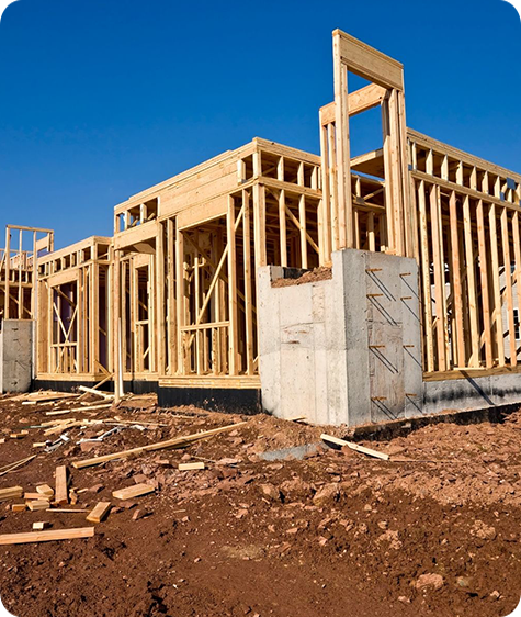 2. Tailored Homes Start with Precisely Built Framing Structures