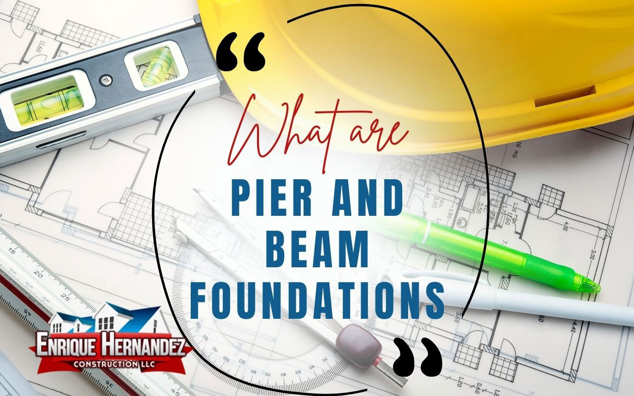 What are Pier and Beam Foundations?