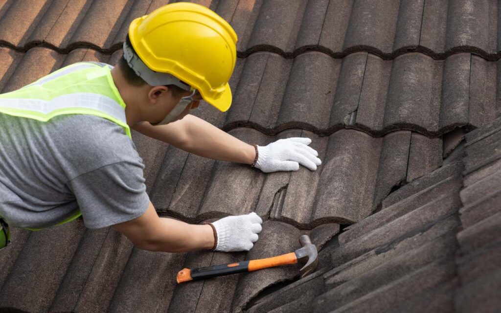 roof repair signs