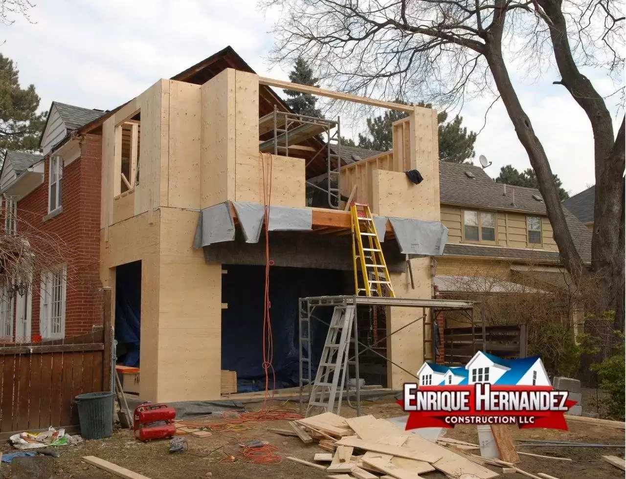 Overview of the home addition project timeline in Edinburgh.